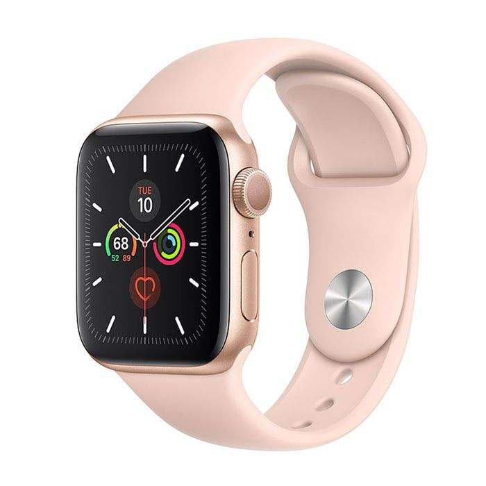 ساعت هوشمند اپل واچ سری ۵ مدل ۴۰mm Aluminum Case With Pink Sport Band - تصویر 2